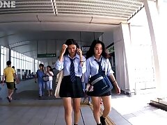 kuri147-1 Mejiro Babe Teasing Her Nipples Before Taking Him Deep Inside Passionately