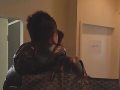 031718-623-carib Outdoor Asian Temptation Steamy Solo Play with Her Dildo Delight