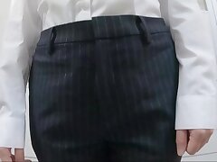 15381790 Japanese Office Worker Takes It Raw and Rough