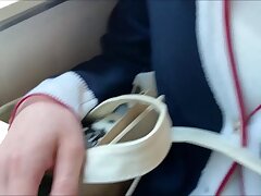 shirokane7 Sizzling Asian Teen Tempts You with Her Sultry Bikini Outdoors