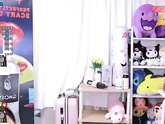 kbj23082601 Seductive Teen Tempts Cam Then Reveals Her Tight Virgin Pussy