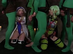 SAIT-016 Sizzling Japanese Beauty Ignites Passionate Blowjob Battle