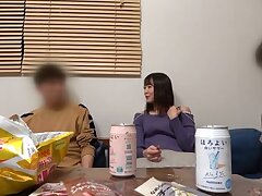 PCOLE055 Japanese MILF With Huge Tits Enjoys Steamy Threesome Action