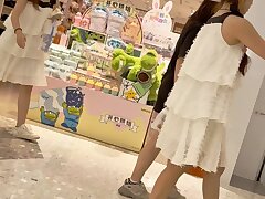 KFC_wearing_the_same_see-through_skirt Office Temptress Gets On Her Knees For A Deepthroat Blowjob Session