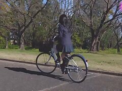 jk064-01-2501096777776d362a5 Schoolgirl Folded Over Tempts Foxily Masturbating Pussy