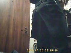 palpis_kigae_part22 Seductive Redhead Japanese Office Lady Teases Boss With Upskirt