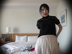 p2.19 Sizzling Hot Asian Teases & Shows Off Incredible Blowjob Skills