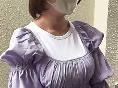 SNAPTOKYO62_CHIHO_26 Sensual Japanese Beauty Teasing Her Plump Mammaries Seductively