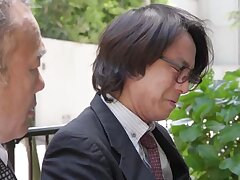 NSFS-116 Seductive Young Asian Woman Takes Older Man's Cock into Her Mouth Before Getting Nailed