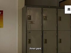 URE-042-JG7 Japanese Wife Nina Sucks and Strokes Him Hard in Public