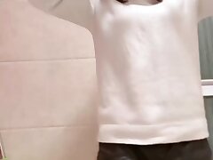 Jia_Jia_very_sleepy_Naked_bathing_2 Seductive Japanese Beauty Pigtails & Passionate Self-Pleasure