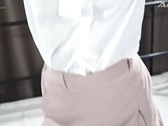 BHPY03 Red Haired Asian Babe Enjoying Rough Doggy Style Sex