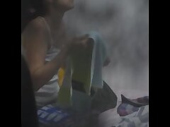 15300057 Sensual Oily Japanese Beauty Enjoying Intimate Indoor Moments