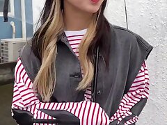 SNAPTOKYO65_SHIZUKU_21 Outdoor Shoot Curvy Beauty Displays Stunning Natural Assets Openly