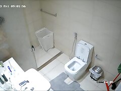 Airbnb_Home_Bathroom2 Hot Amateur Asian Gives Sultry Blowjob Post-Solo Play Delight