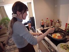 HAWA-318 Sensual Japanese Nurse Explores Her Hairy Pussy with Toys