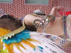samba_fussa2023_rainbowqueen Blonde Bombshell Gives Hot POV Blowjob then Takes Juicy Cumshot Delightfully