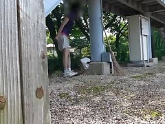 seihukukigae Adorable Japanese Doll Enjoys Rough Ride from Buff Stud