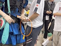 KFC_Pure_bun_hairstyle Sensual Asian Maid Takes Her Boss's Thick Cock Deep Inside