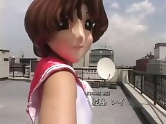 DFI03 Seductive Japanese Beauty's Wet Vibrator Fantasy Night