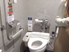 toire-44 Seductive Japanese Beauty in Kimono Teases Her Wet Pussy