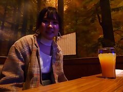 HONB-387 Sexy Asian Babe Takes Outdoor Pussy Fuck from Horny Stud